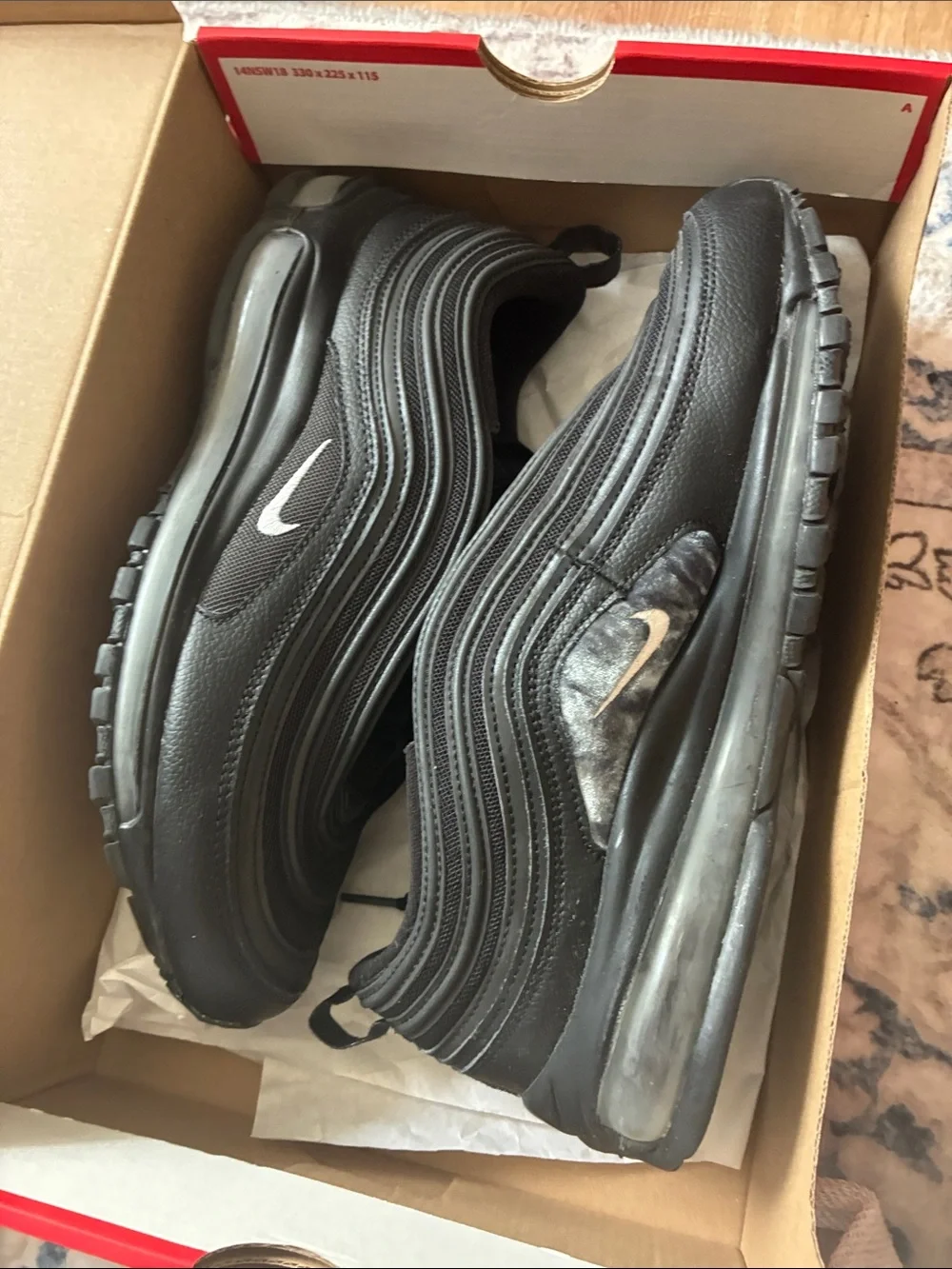 Nike Men’s Black Air Max 97 Sneakers